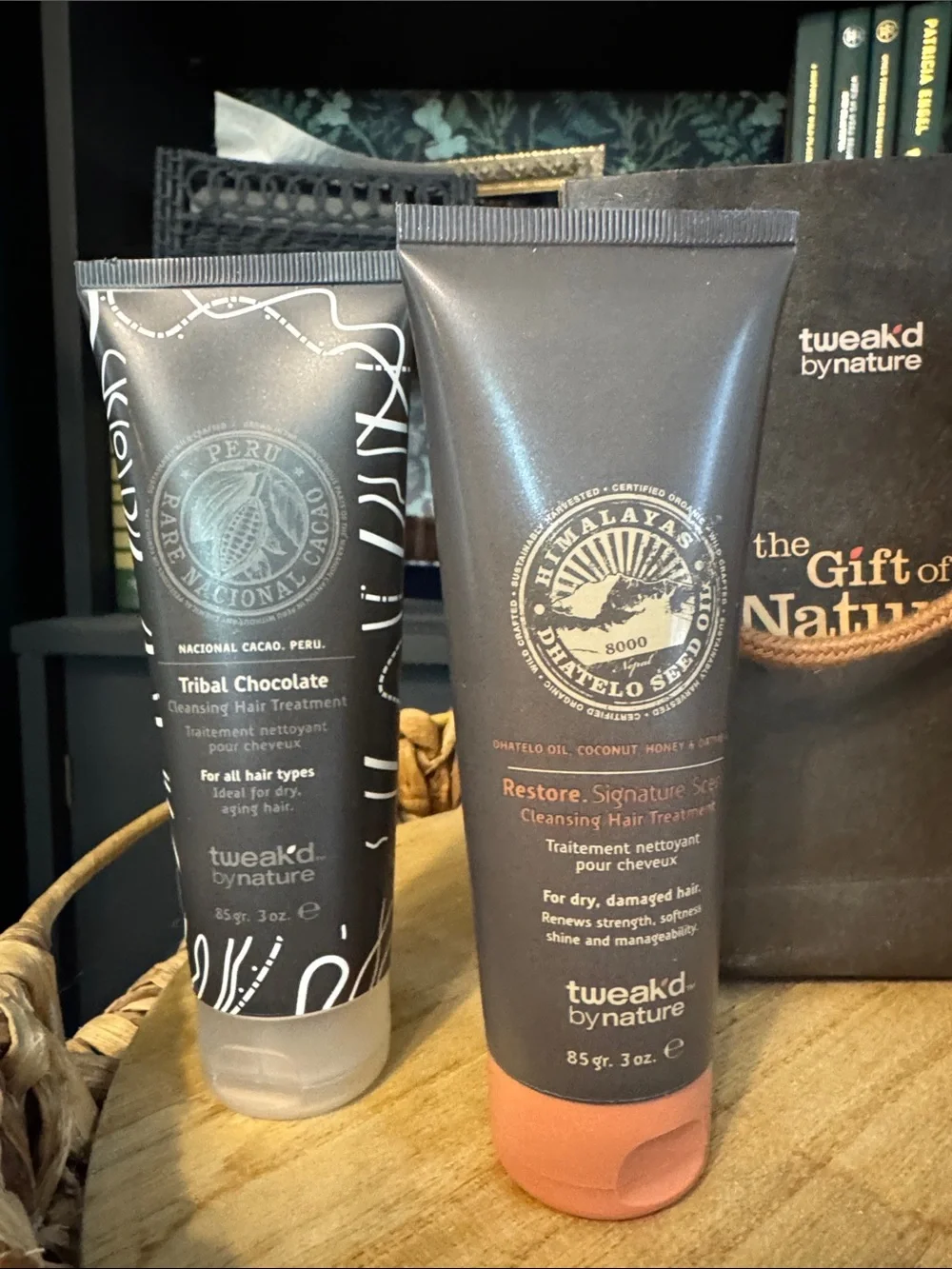 tweakd.bynature Hair Cleansing Treatment Set of 4